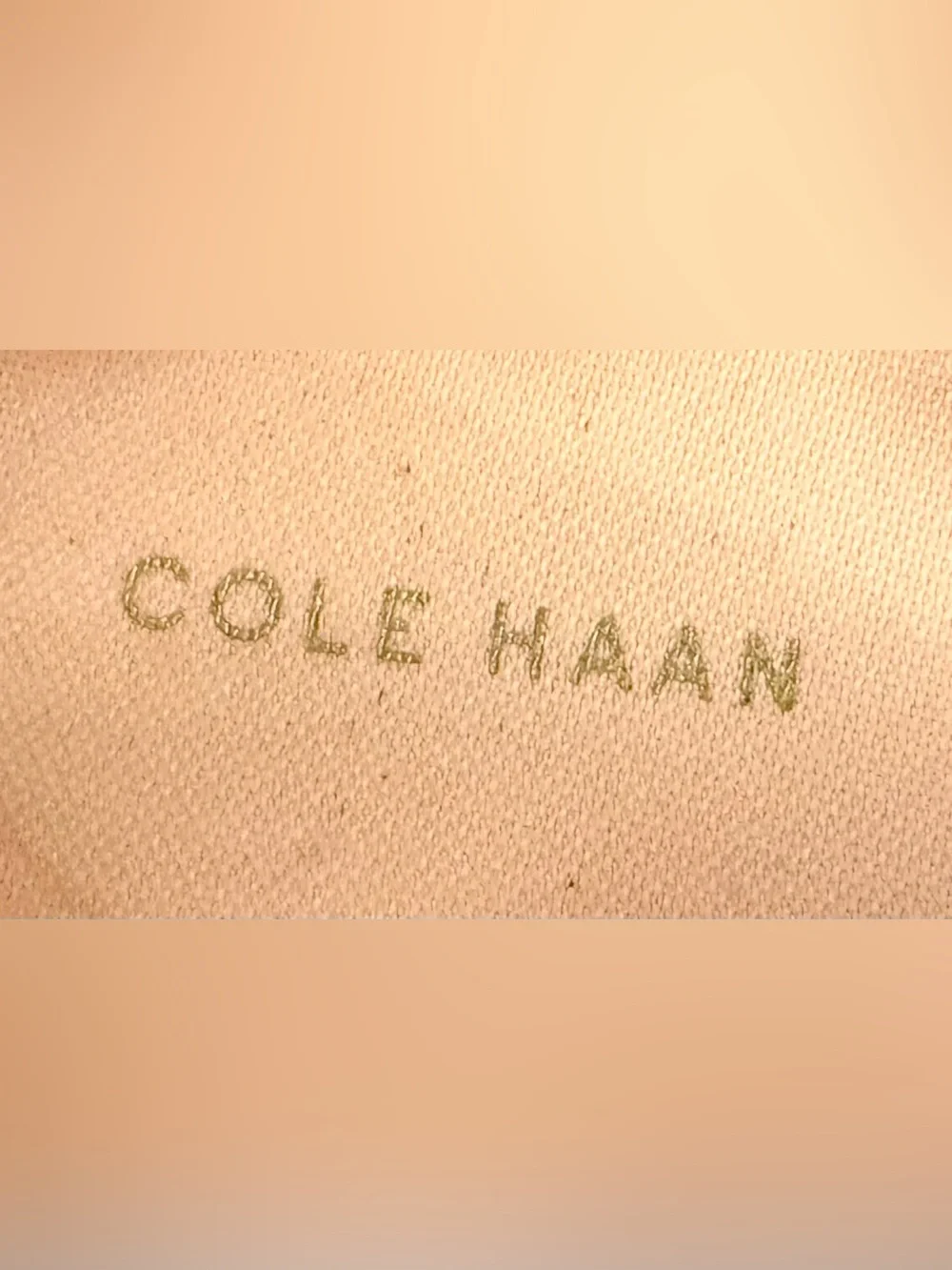 Cole Haan Tan Leather Slip-On Loafers with White Sole - Picture 3 of 5